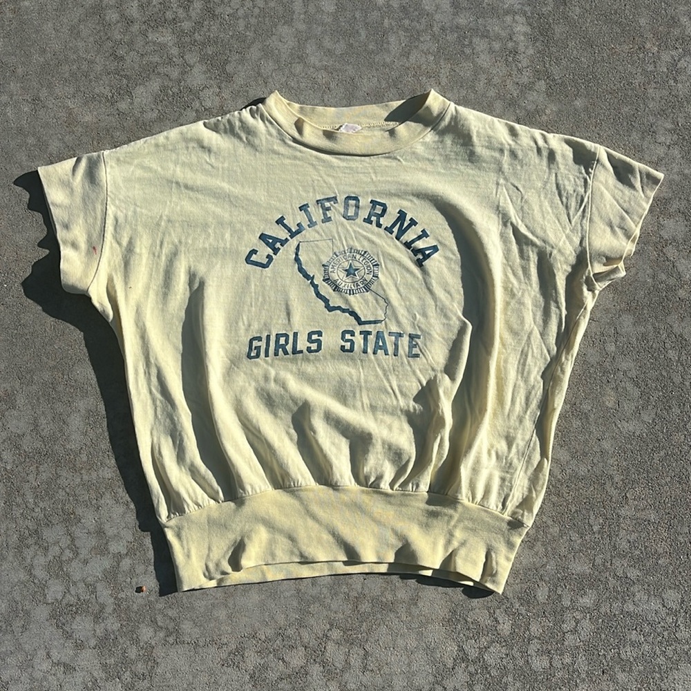 1950s champion running man shirt/crewneck size women’s xl